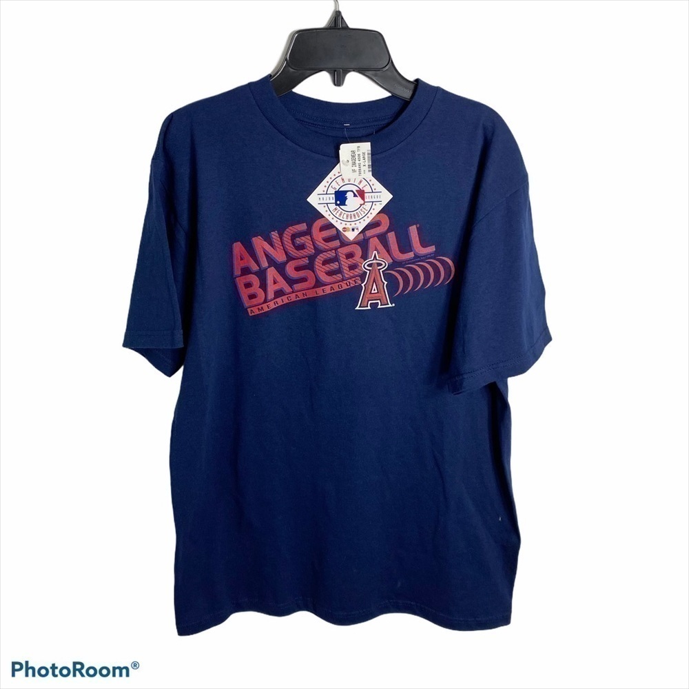 Los Angeles Angels T-shirt NWT XL Youth Kids Blue